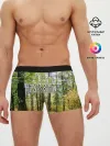Мужские трусы боксеры / Лес мой храм