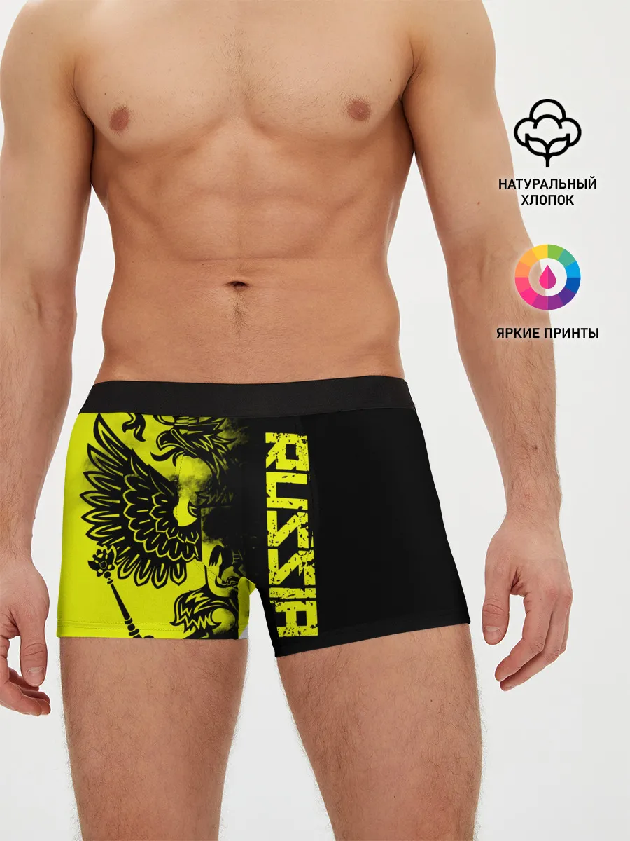 Мужские трусы боксеры / Russia