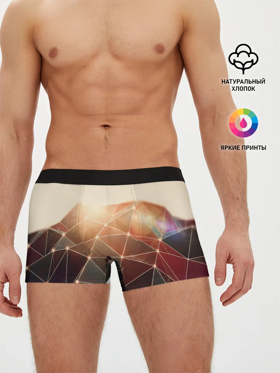 Мужские трусы боксеры / ABSTRACT DIGITAL