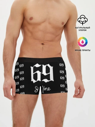 Мужские трусы боксеры / 6ix9ine Tekashi