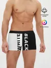 Мужские трусы боксеры / BLACK & WHITE