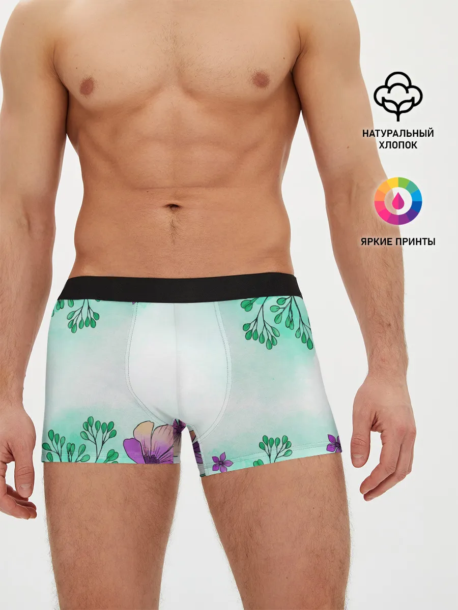 Мужские трусы боксеры / Нежность полей