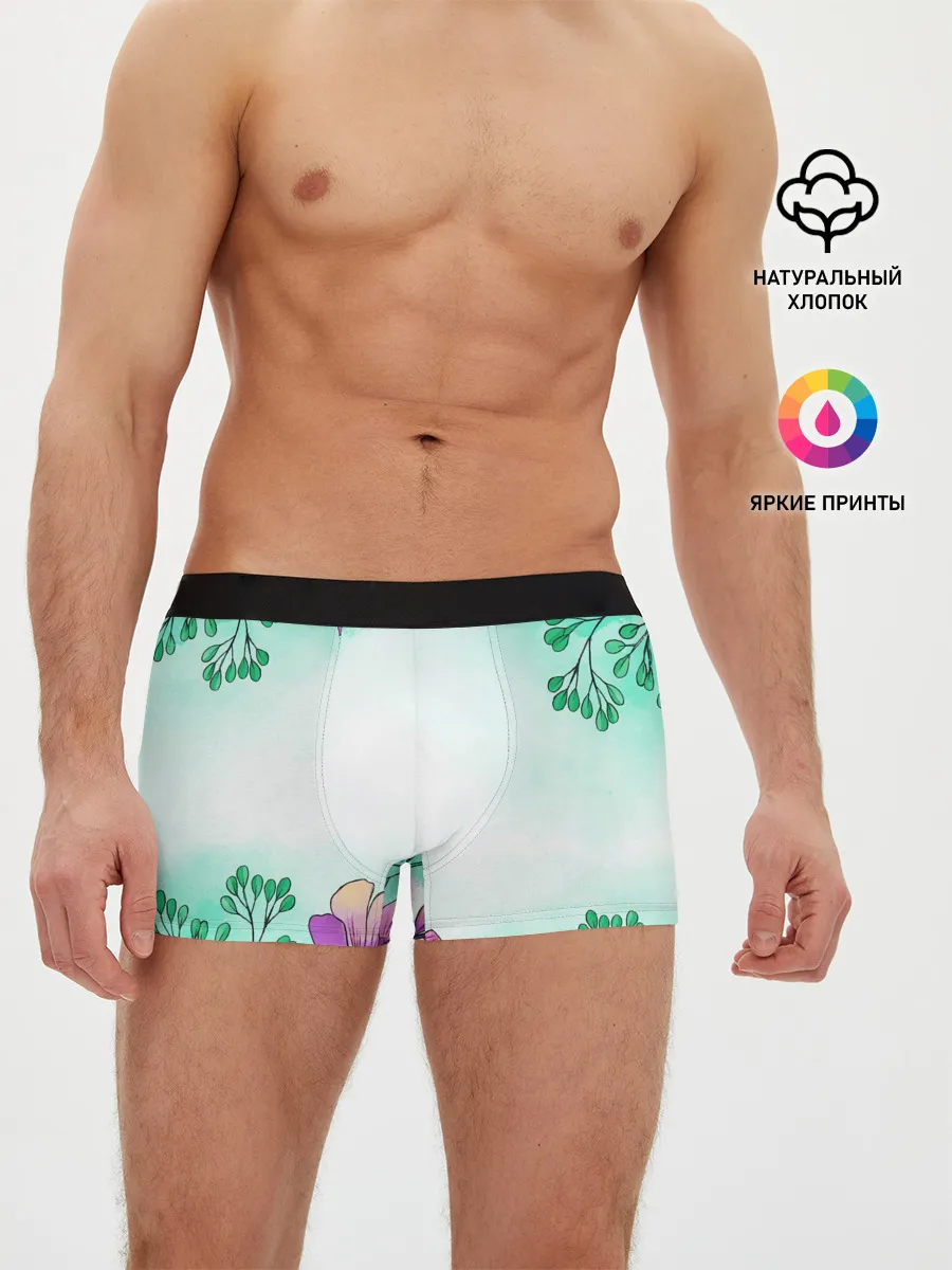 Мужские трусы боксеры / Нежность полей