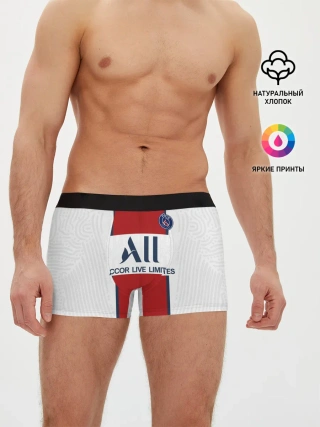 Мужские трусы боксеры / PSG away 20-21