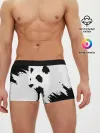 Мужские трусы боксеры / Панда | ЧБ