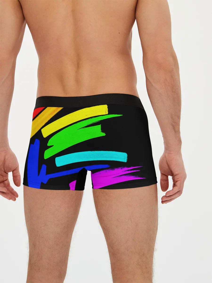 Мужские трусы боксеры / НЕОНОВЫЕ КРАСКИ