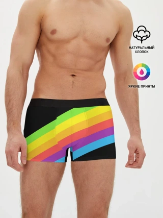 Мужские трусы боксеры / НЕОНОВЫЕ ЛИНИИ