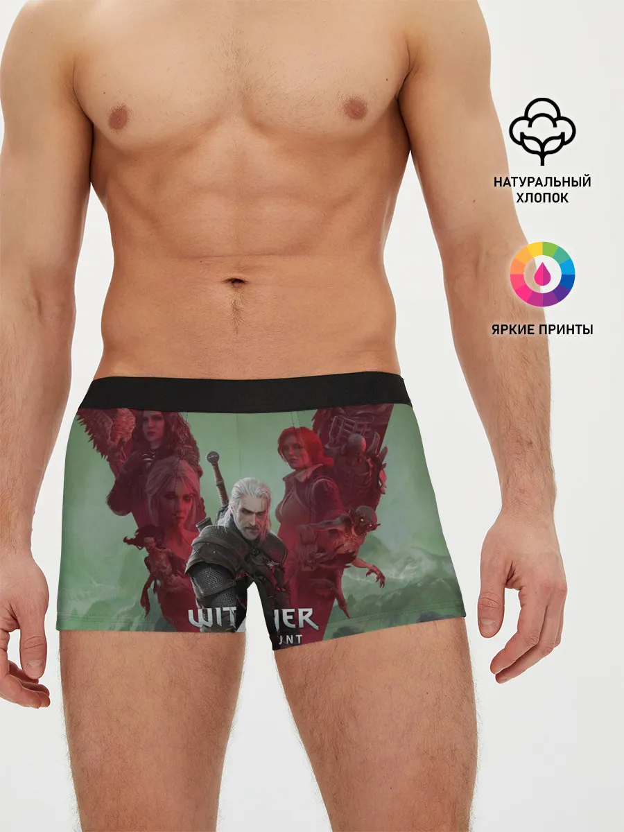 Мужские трусы боксеры / The Witcher 5-летие