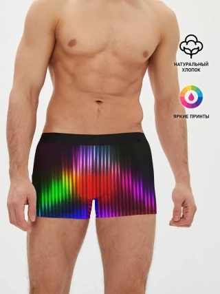 Мужские трусы боксеры / WAVES COLOR