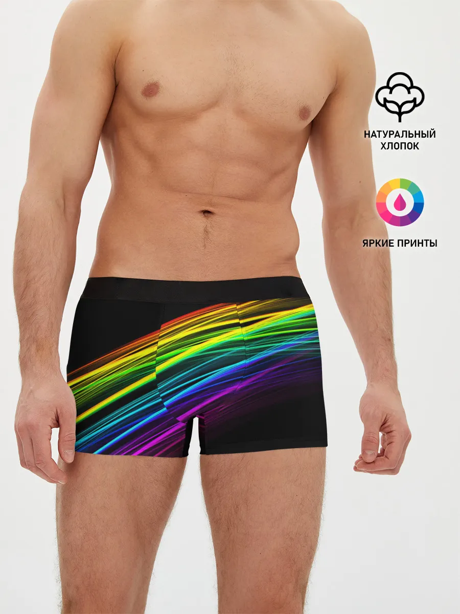 Мужские трусы боксеры / АБСТРАКЦИЯ