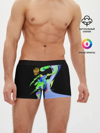 Мужские трусы боксеры / Волейбол | Россия