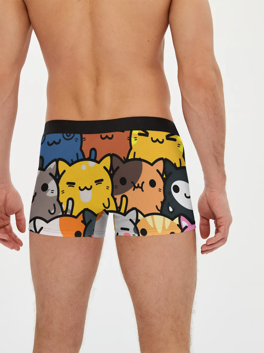 Мужские трусы боксеры / КОТЕЙКИ