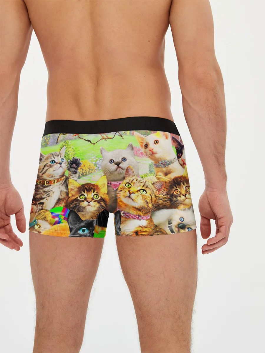 Мужские трусы боксеры / КОТЫ
