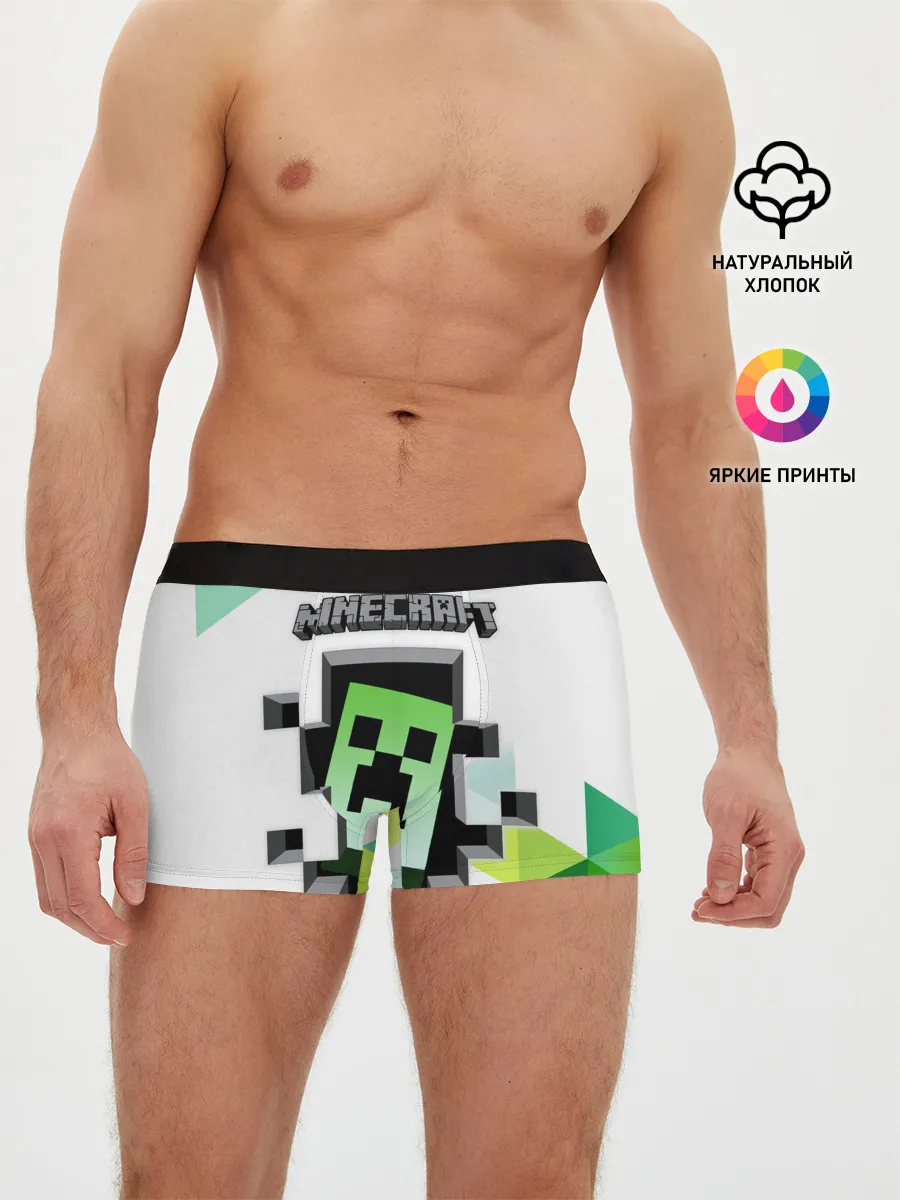 Мужские трусы боксеры / Minecraft
