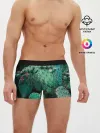 Мужские трусы боксеры / кактусы с цветами реализм