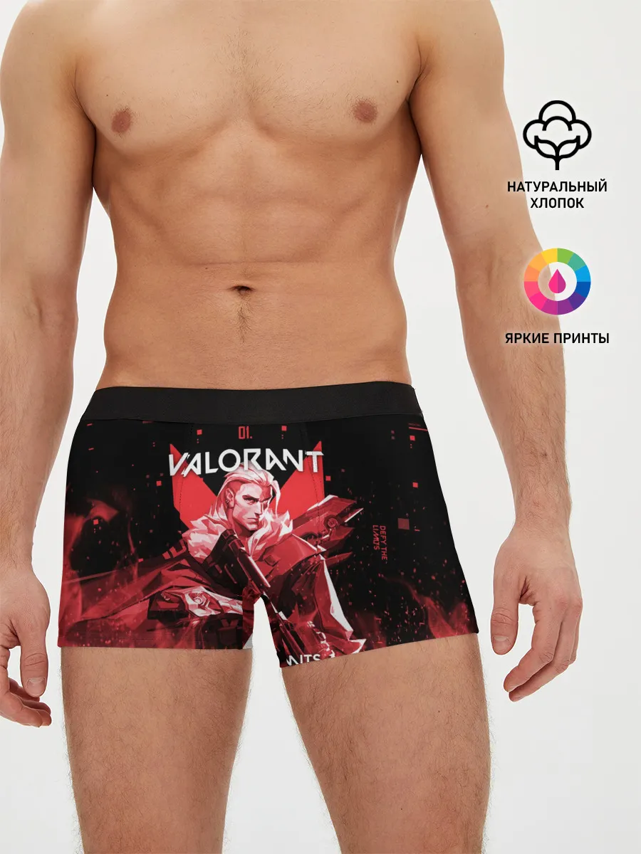 Мужские трусы боксеры / VALORANT SOVA