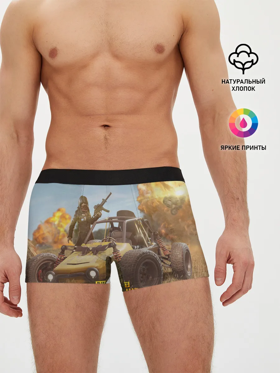 Мужские трусы боксеры / Pubg Mobile