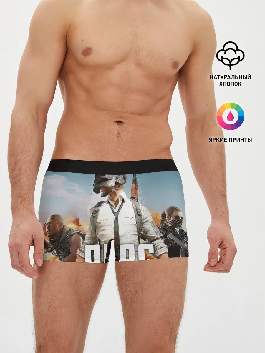 Мужские трусы боксеры / PUBG