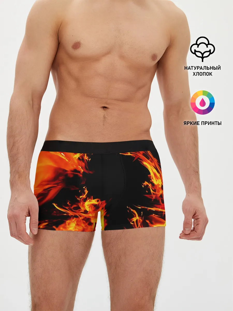 Мужские трусы боксеры / ОГОНЬ | FIRE