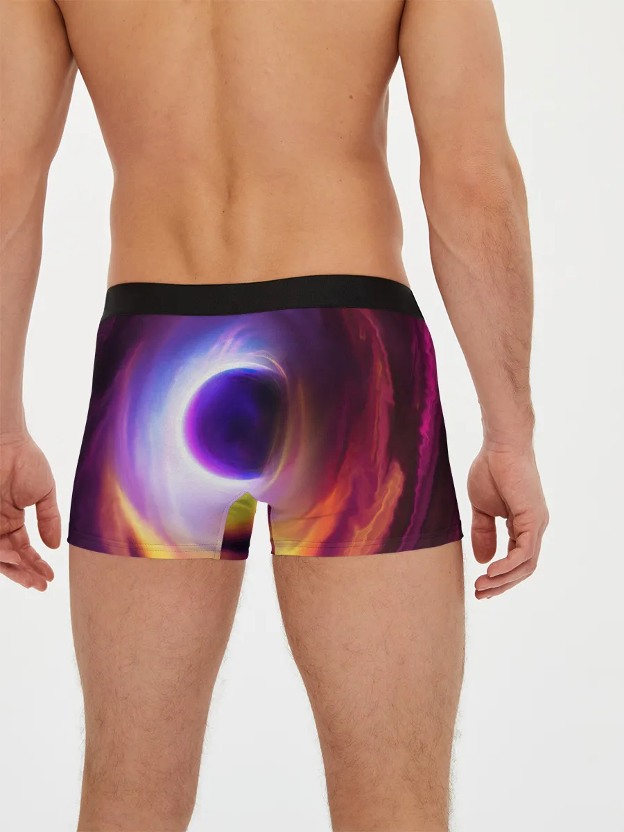 Мужские трусы боксеры / ЧЁРНАЯ ДЫРА