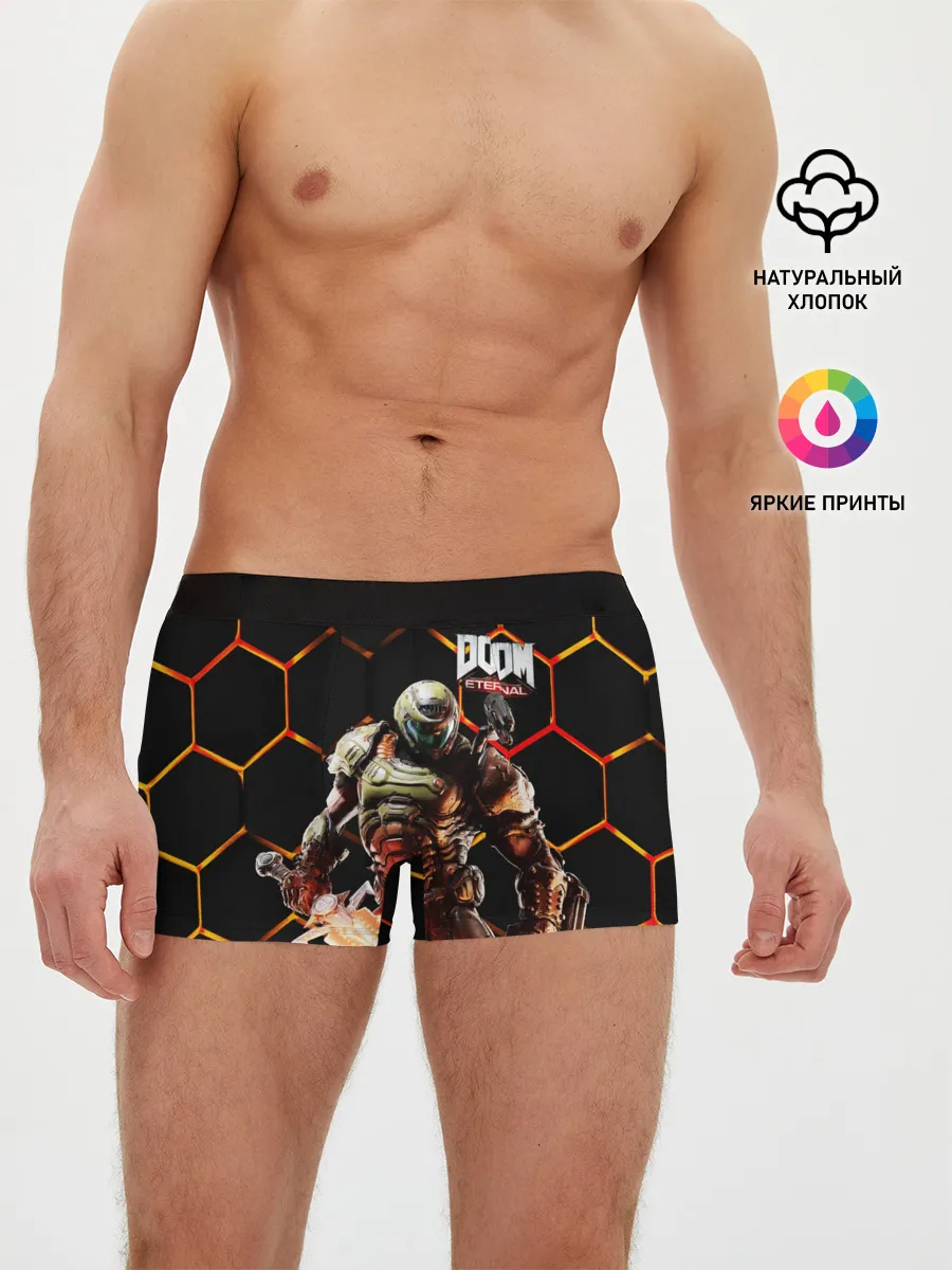 Мужские трусы боксеры / DOOM | Броня