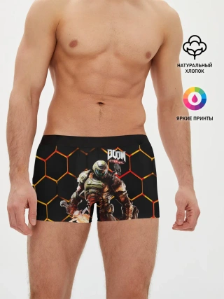 Мужские трусы боксеры / DOOM | Броня