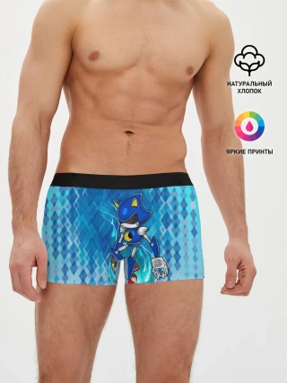 Мужские трусы боксеры / Metal Sonic