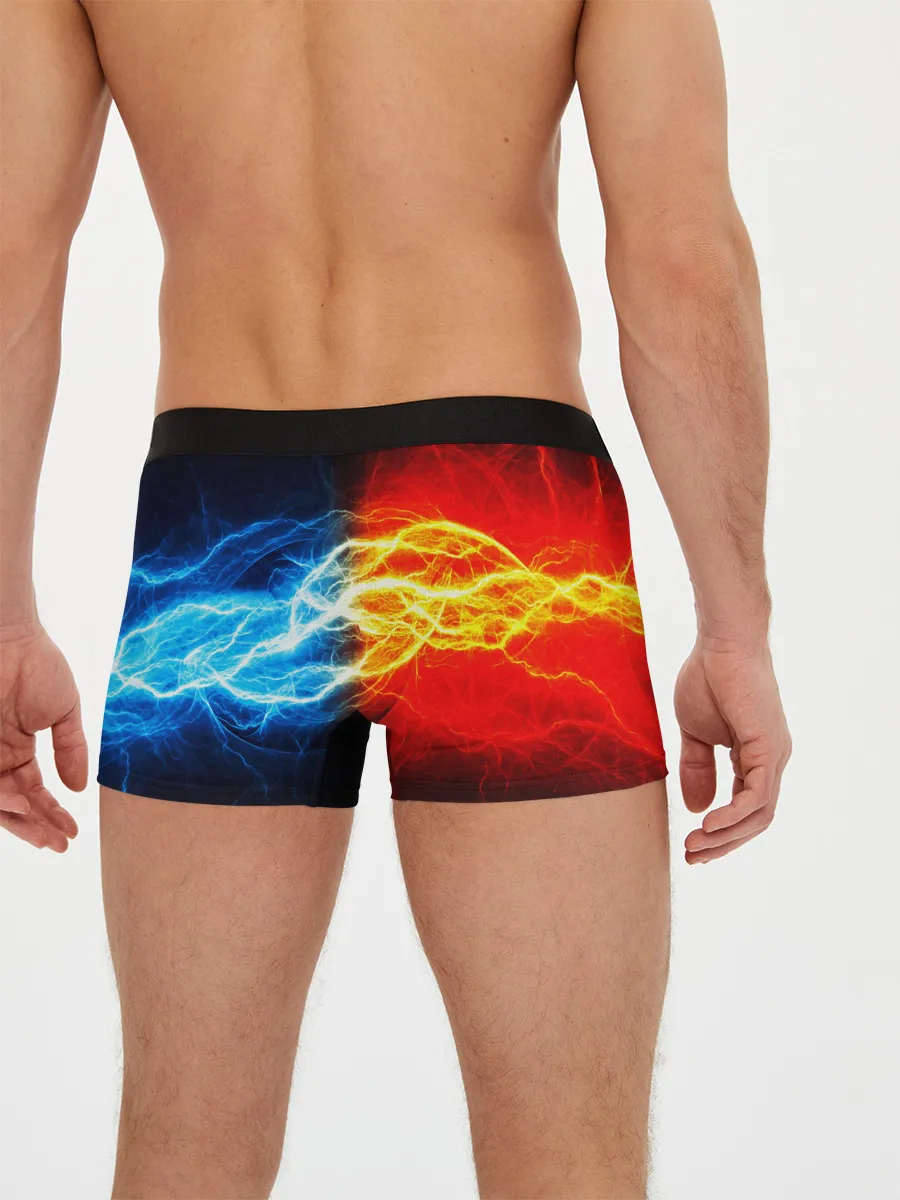 Мужские трусы боксеры / БИТВА МОЛНИЙ