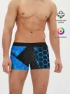 Мужские трусы боксеры / Хвост Феи геометрические соты