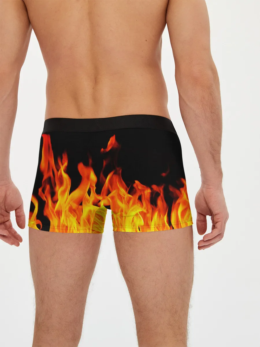 Мужские трусы боксеры / ОГНЕННЫЙ