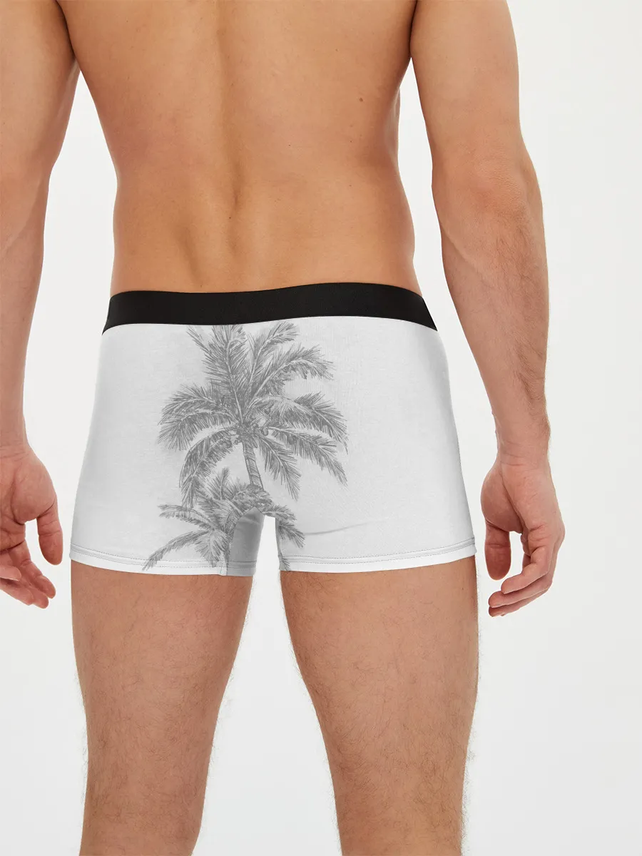 Мужские трусы боксеры / Пальмы над головой