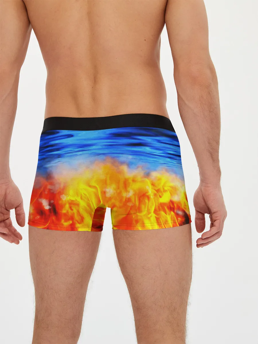 Мужские трусы боксеры / ЛЕД И ПЛАМЯ