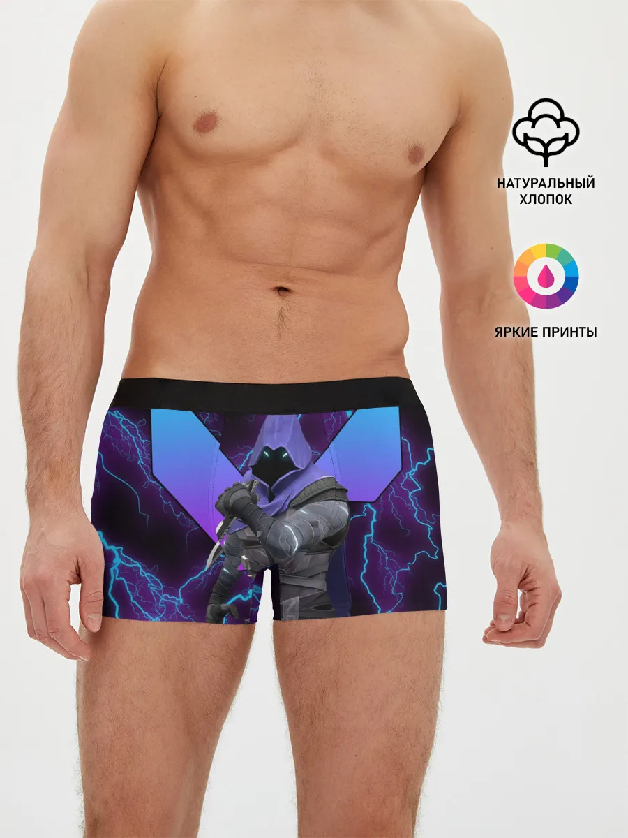 Мужские трусы боксеры / VALORANT OMEN