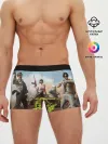 Мужские трусы боксеры / PUBG team up