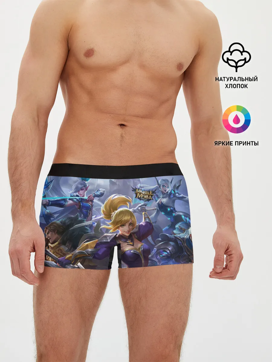 Мужские трусы боксеры / mobile legends