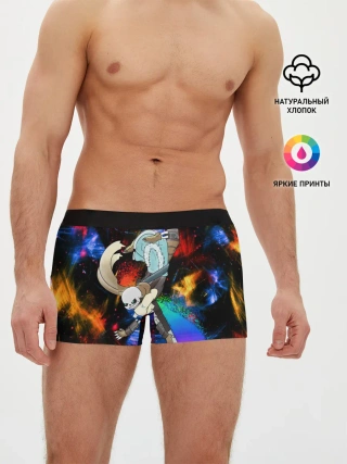 Мужские трусы боксеры / Санс | Undertale