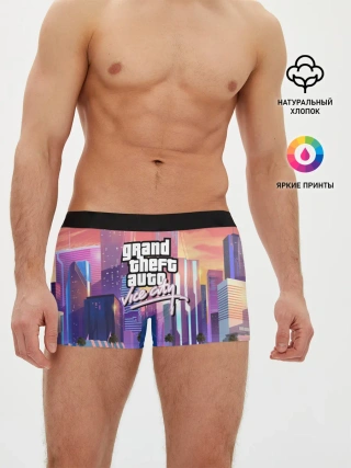 Мужские трусы боксеры / Vice city