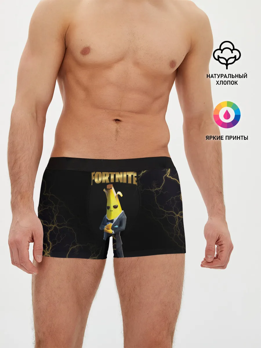 Мужские трусы боксеры / Peely Fortnite