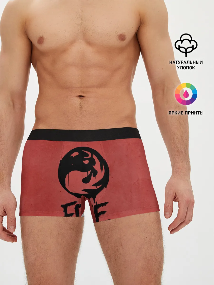 Мужские трусы боксеры / Emblems Fire