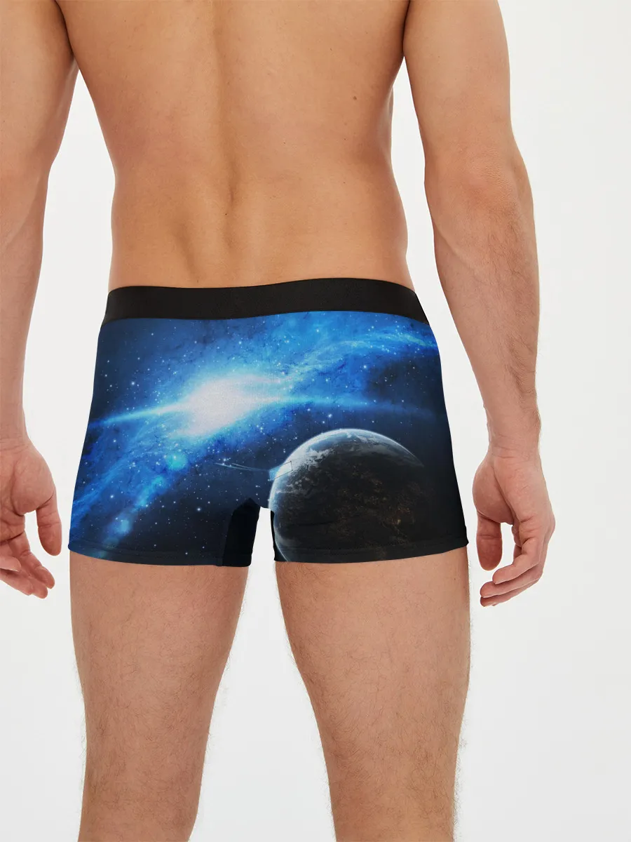 Мужские трусы боксеры / Космос