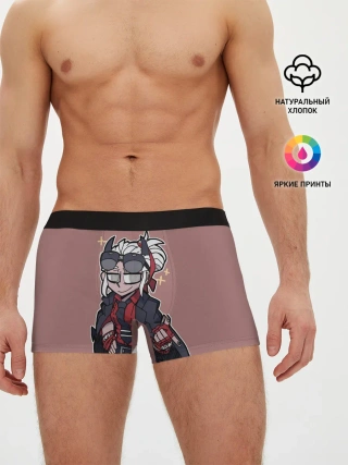 Мужские трусы боксеры / Helltaker.