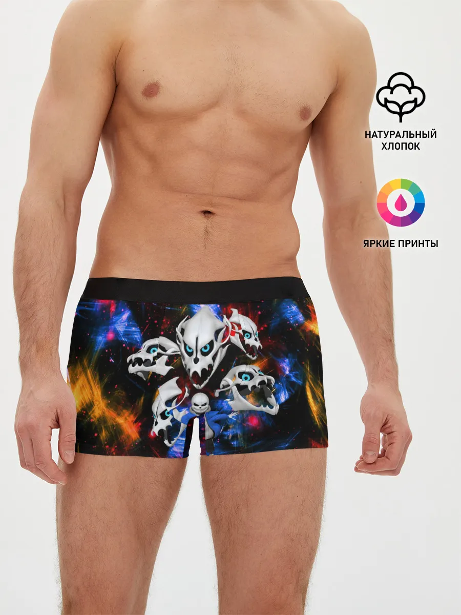 Мужские трусы боксеры / Санс | Undertale