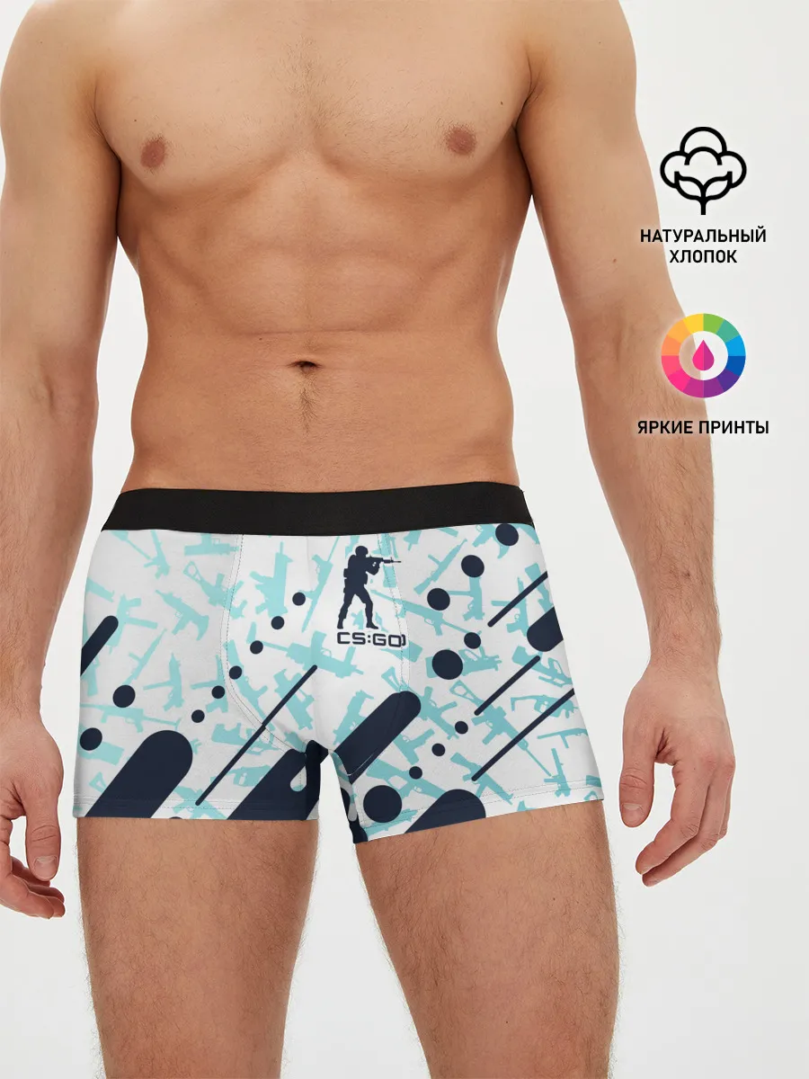 Мужские трусы боксеры / CS GO | КС ГО