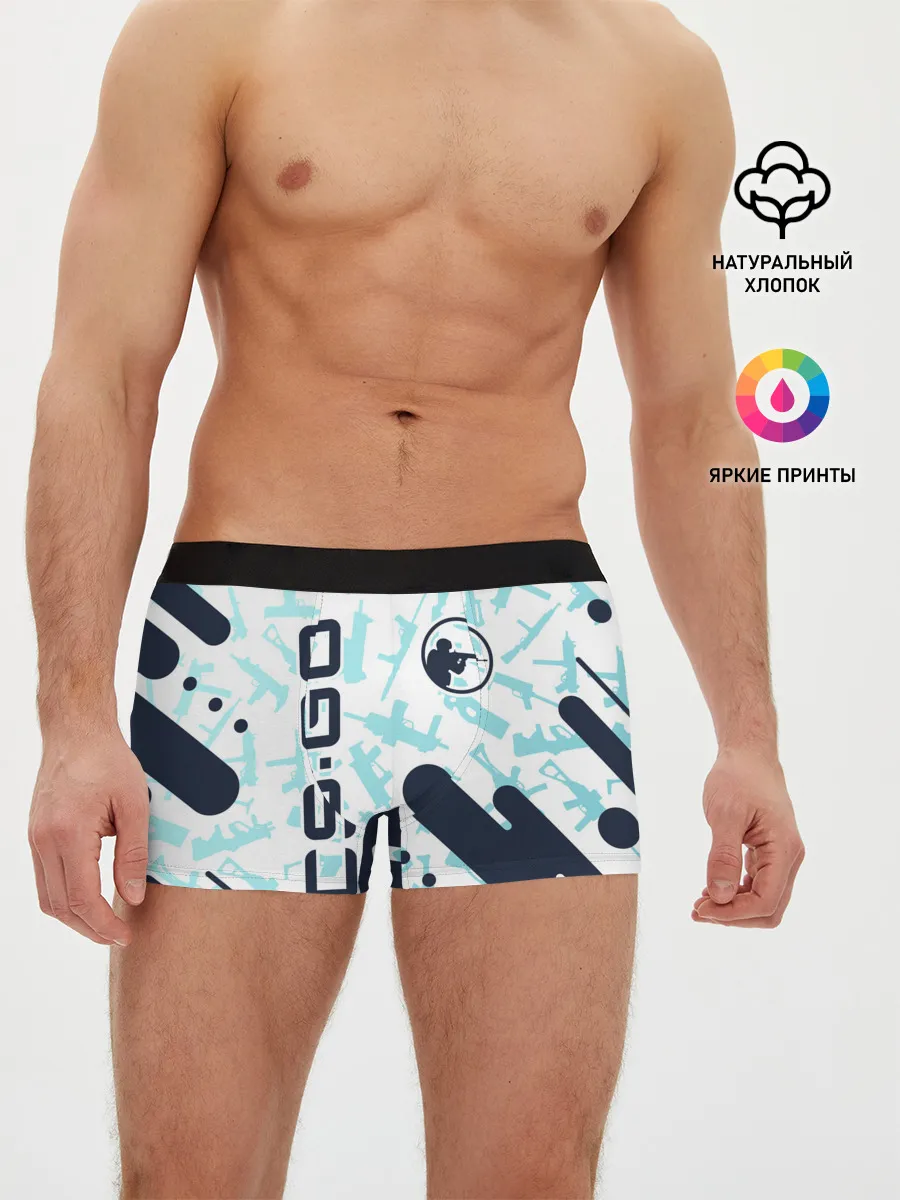 Мужские трусы боксеры / CS GO | КС ГО