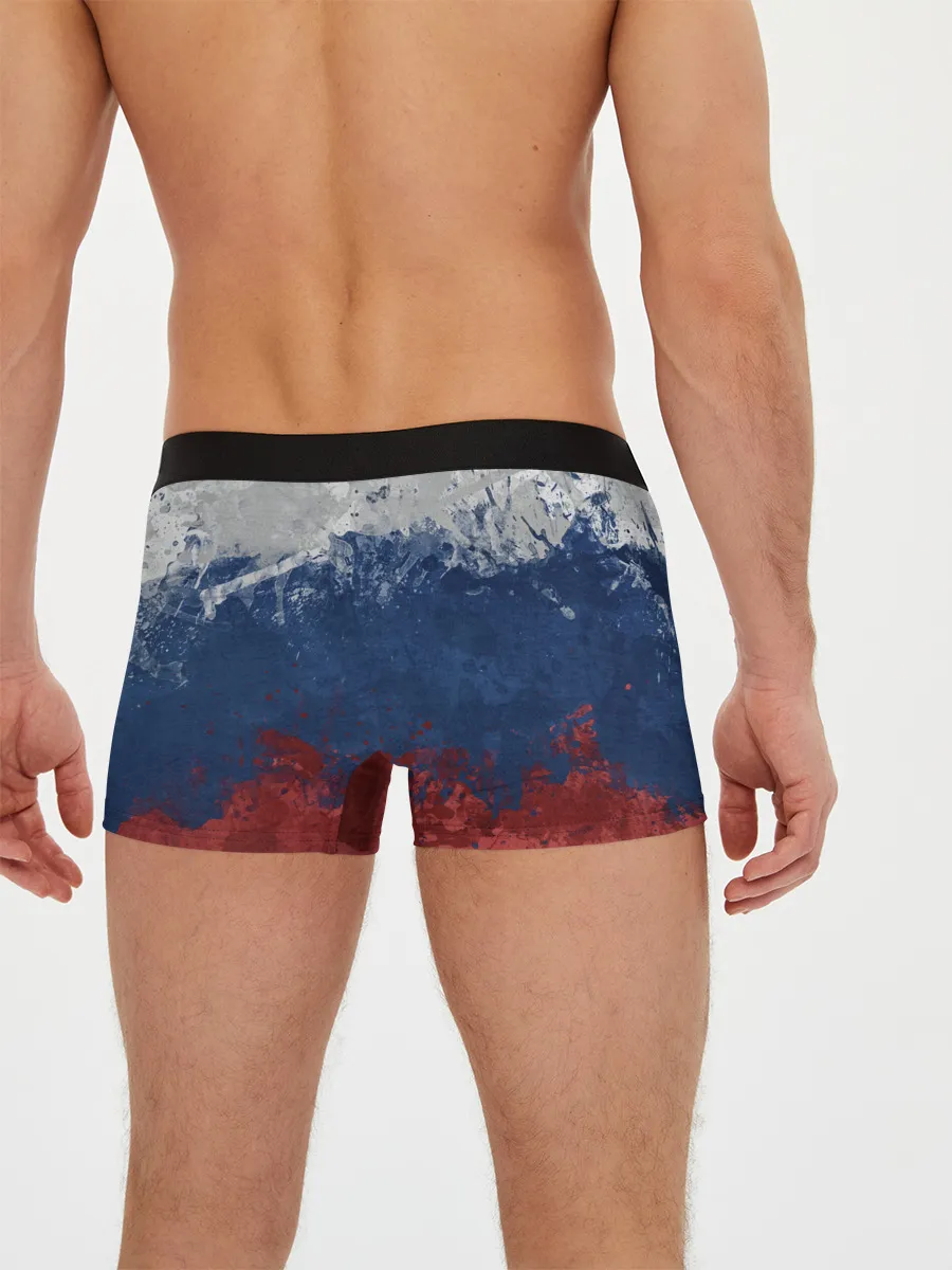 Мужские трусы боксеры / Russia my roots