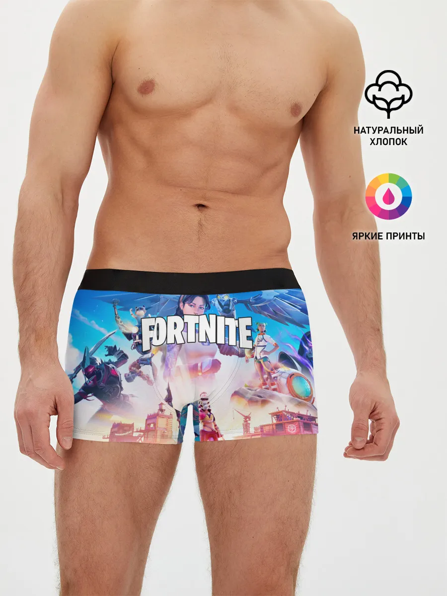 Мужские трусы боксеры / ФОРТНАЙТ 3 СЕЗОН
