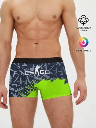 Мужские трусы боксеры / CS GO | КС ГО