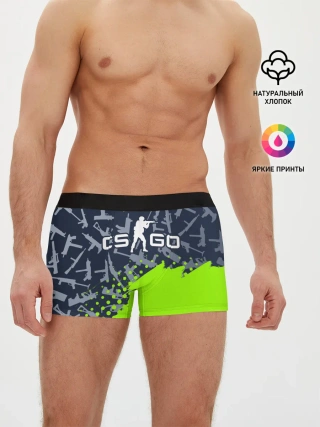 Мужские трусы боксеры / CS GO | КС ГО