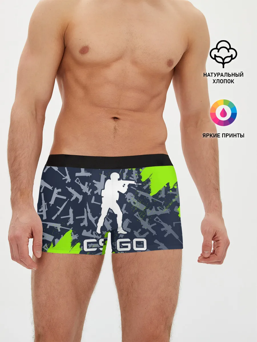 Мужские трусы боксеры / CS GO | КС ГО
