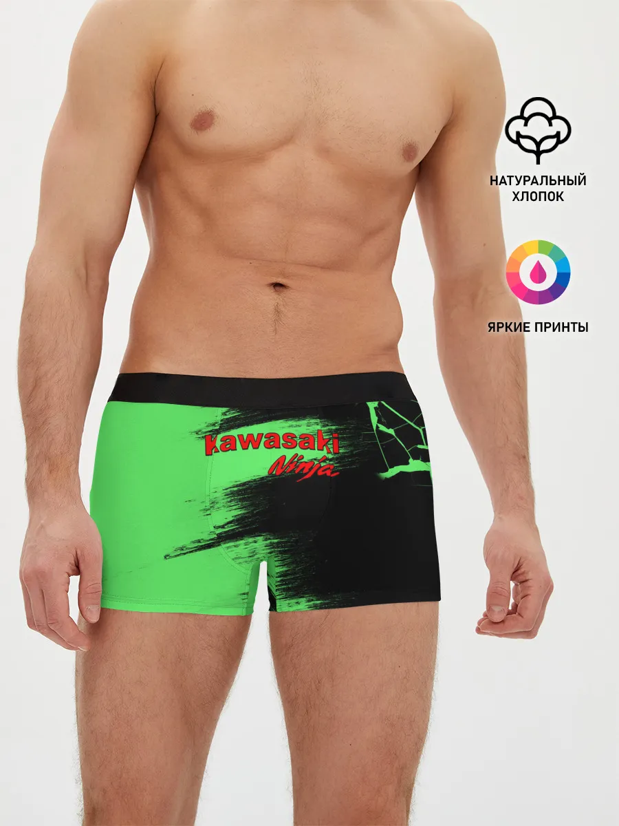 Мужские трусы боксеры / Kawasaki